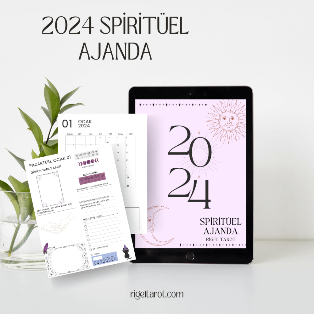 2024 Dijital Spiritüel Ajanda